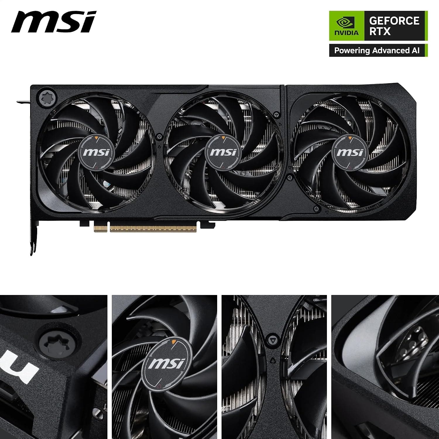 MSI NVIDIA GeForce RTX 5080 16G Shadow 3X OC Carte Graphique