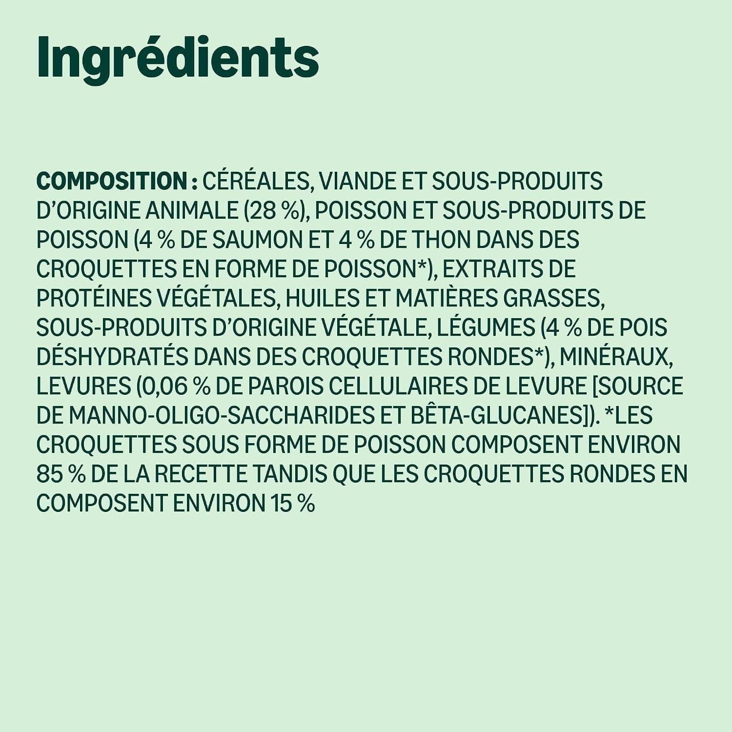 by Amazon - Croquettes complètes pour chats adultes au saumon, thon et légumes, 1 lot de 3kg