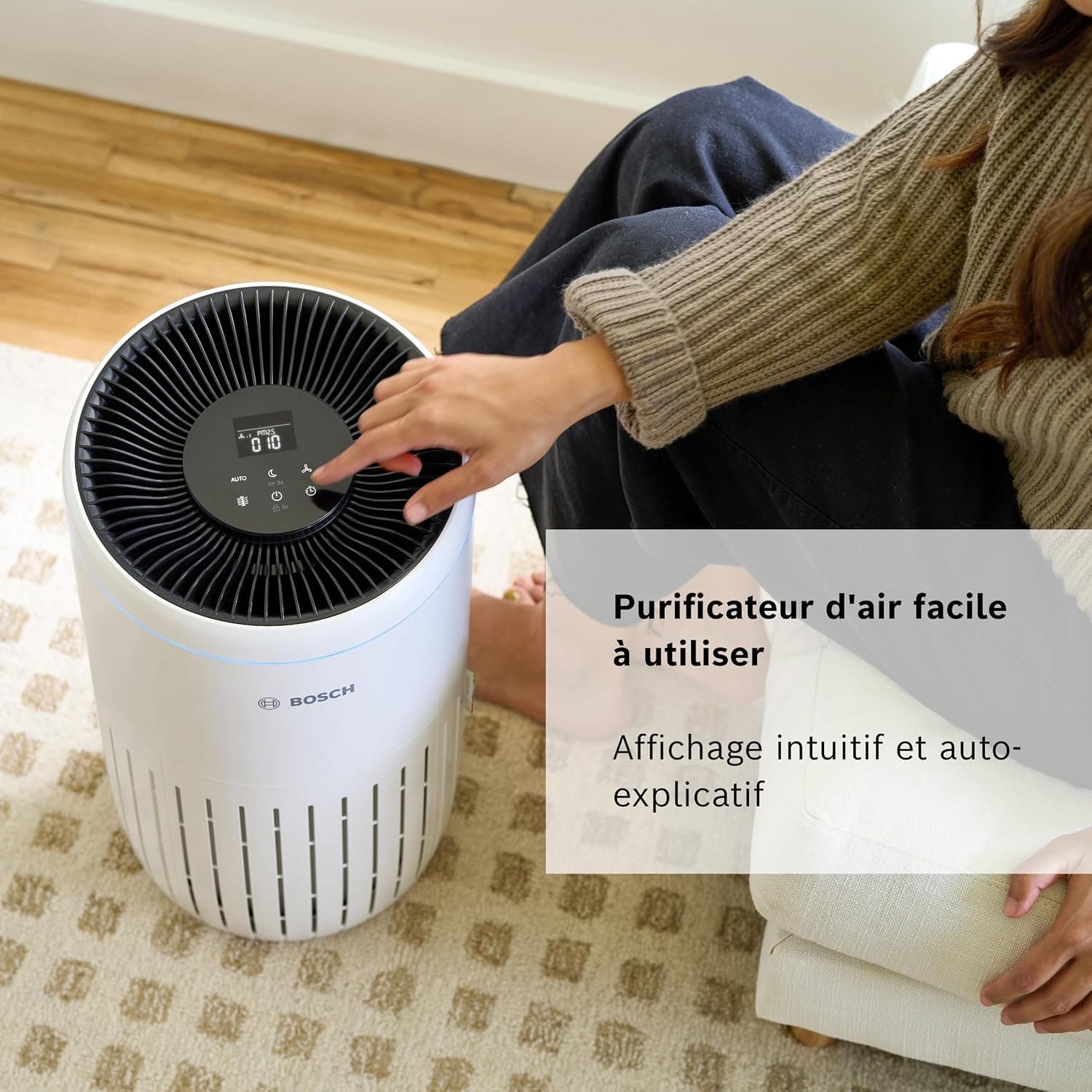 Bosch Air 4000, Purificateur d'air, Pour pièces jusqu'à 62,5 m2
