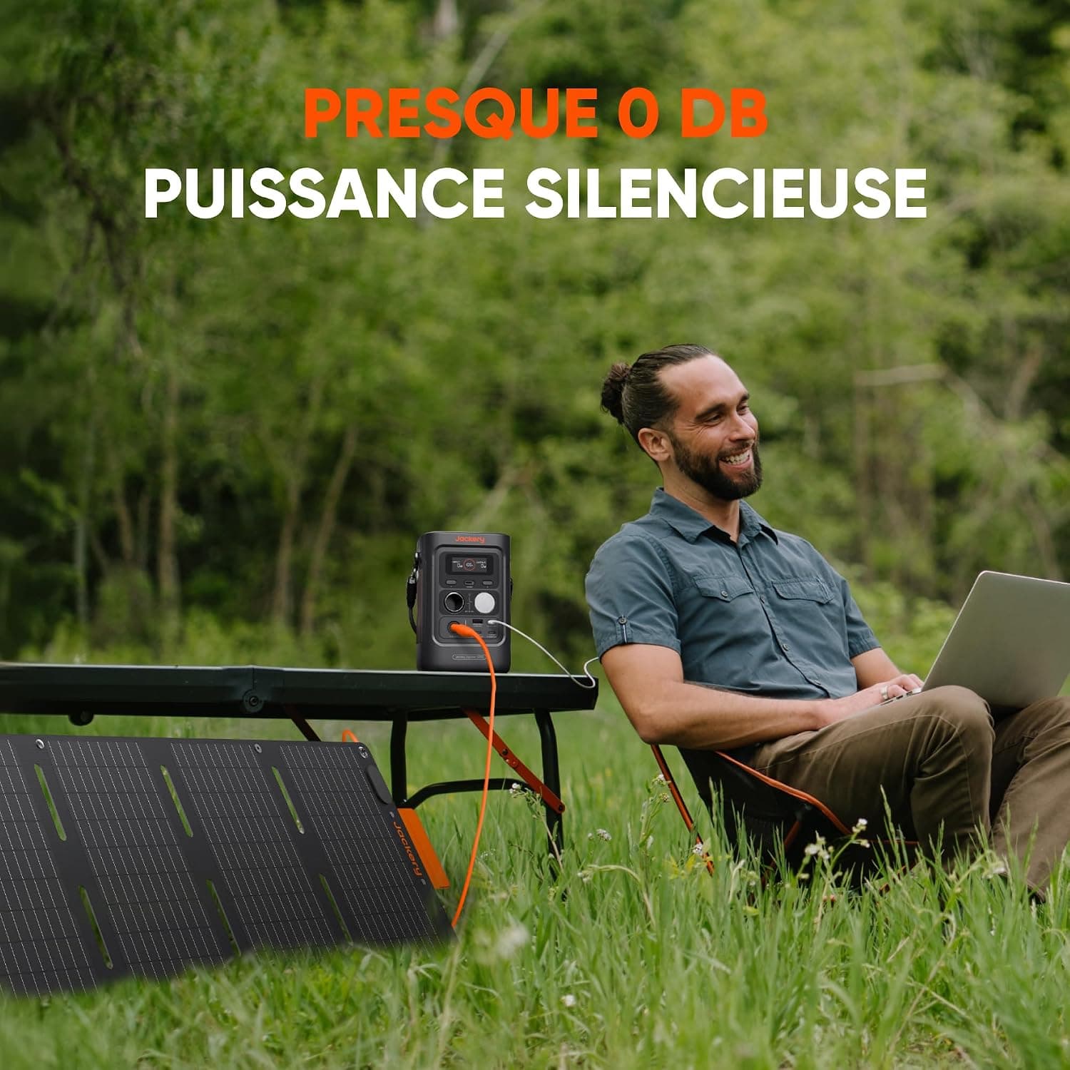 Jackery Explorer 300D Station Électrique Portable avec 40W Panneau Solaire