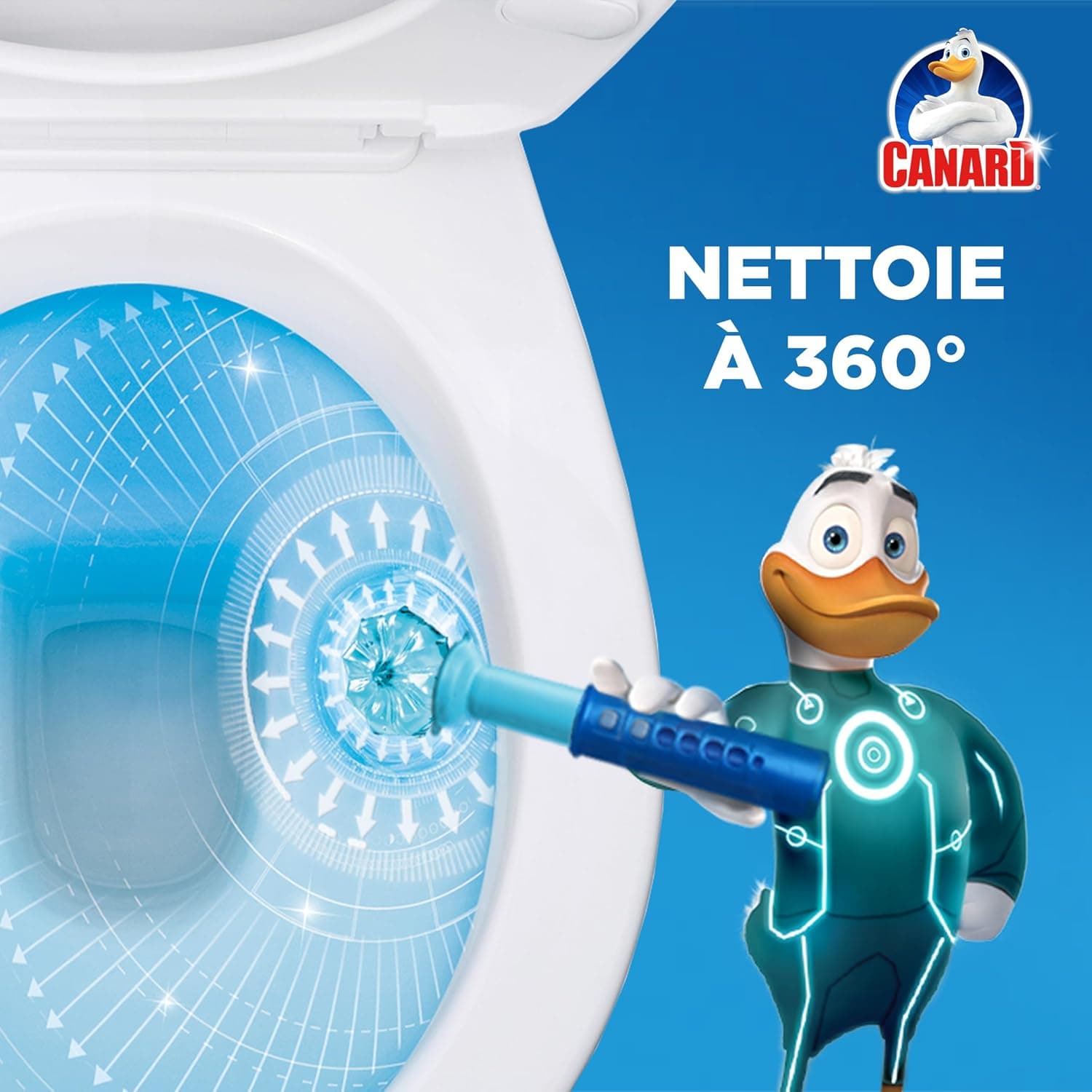 Canard Fresh Disc Marine 1 Applicateur + 3 Recharges