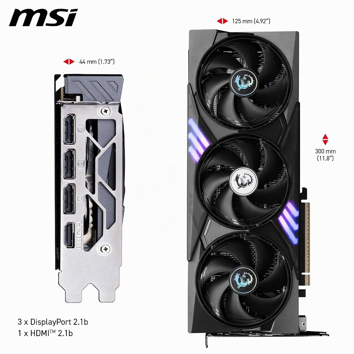 MSI NVIDIA GeForce RTX 5060 Ti 8G Gaming Trio OC Carte Graphique