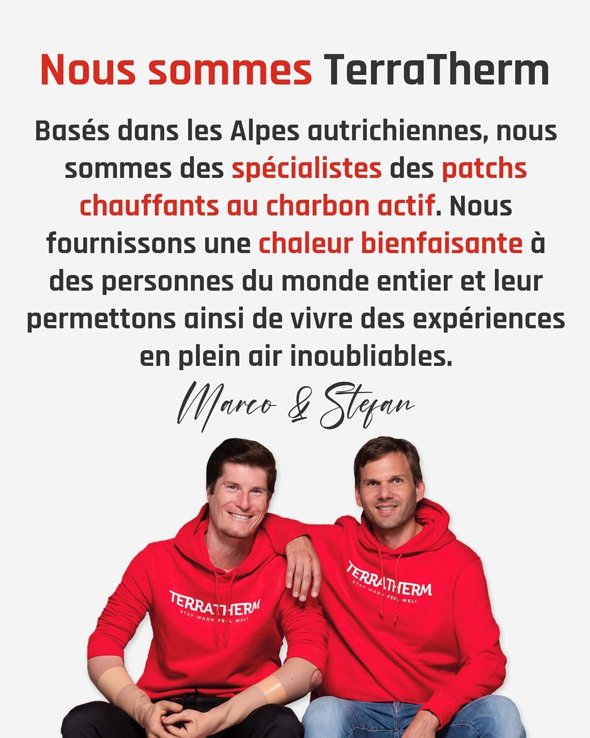 TerraTherm Semelles chauffantes - activé par l'air | 5, 10 ou 30 paires, chaleur jusqu'à 8 heures, chauffe pied - chaleur 100% naturelle