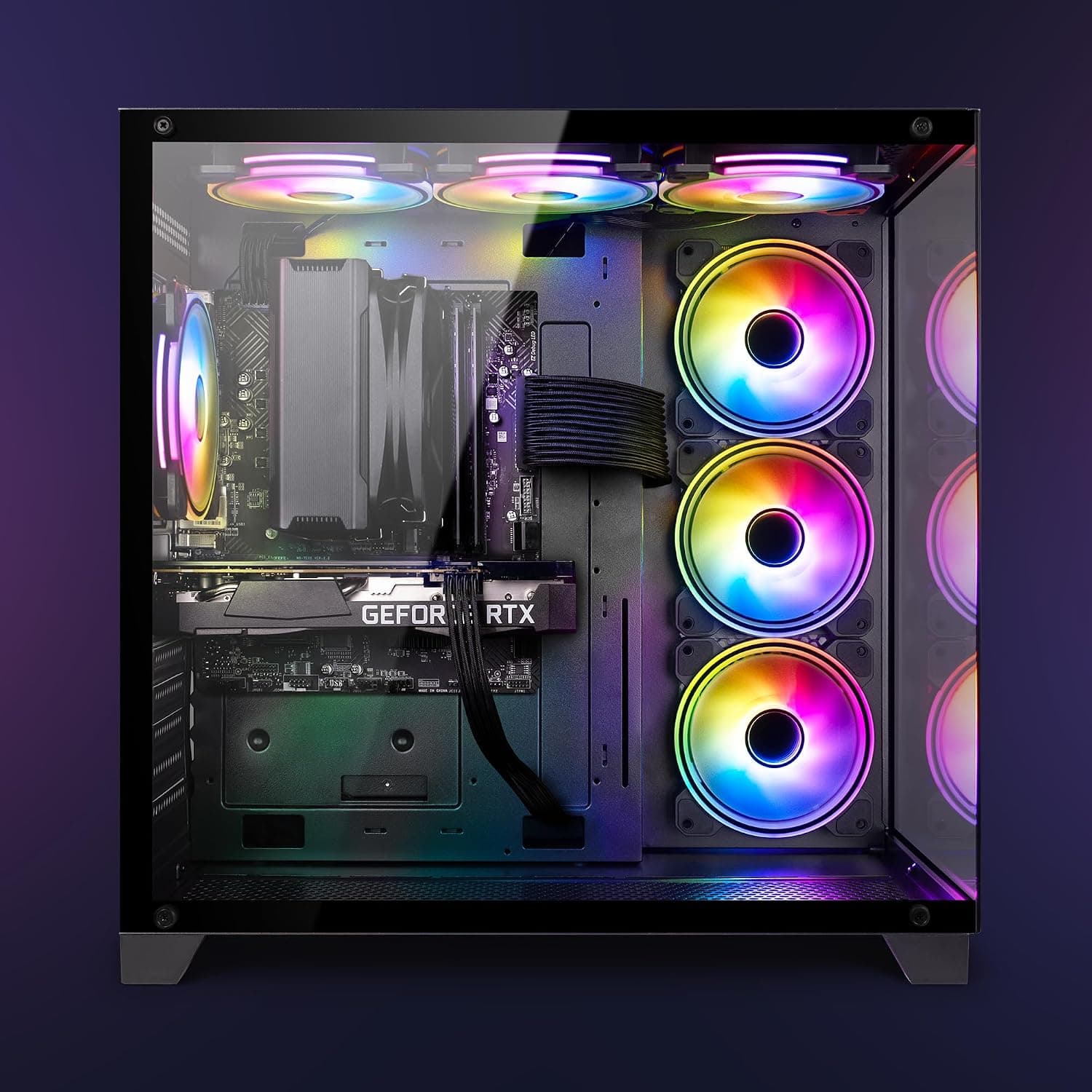 VIBOX PC Gamer • AMD Ryzen 5 5500 6 cœurs • Nvidia RTX 5060 8 Go • 16 Go RAM • 1 to SSD • Windows 11 • WiFi 6 + Bluetooth 5.4 • Blanc