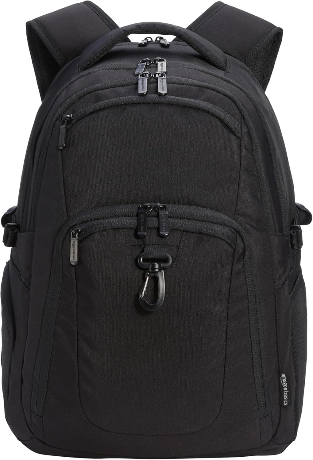 Amazon Basics Sac à dos de voyage pour ordinateur portable 17", Noir