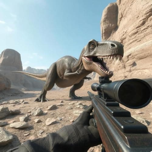 Jeux de tir de dinosaures - Jeux de dinosaures