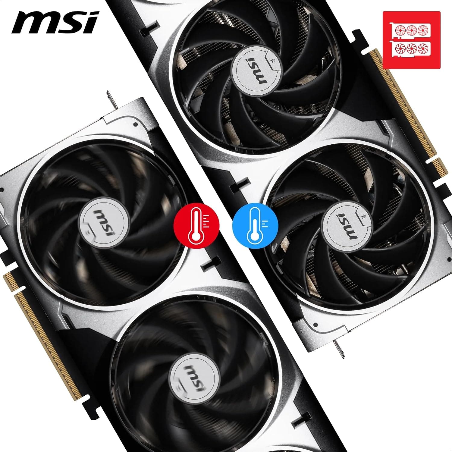 MSI NVIDIA GeForce RTX 5080 16G Ventus 3X OC Carte Graphique