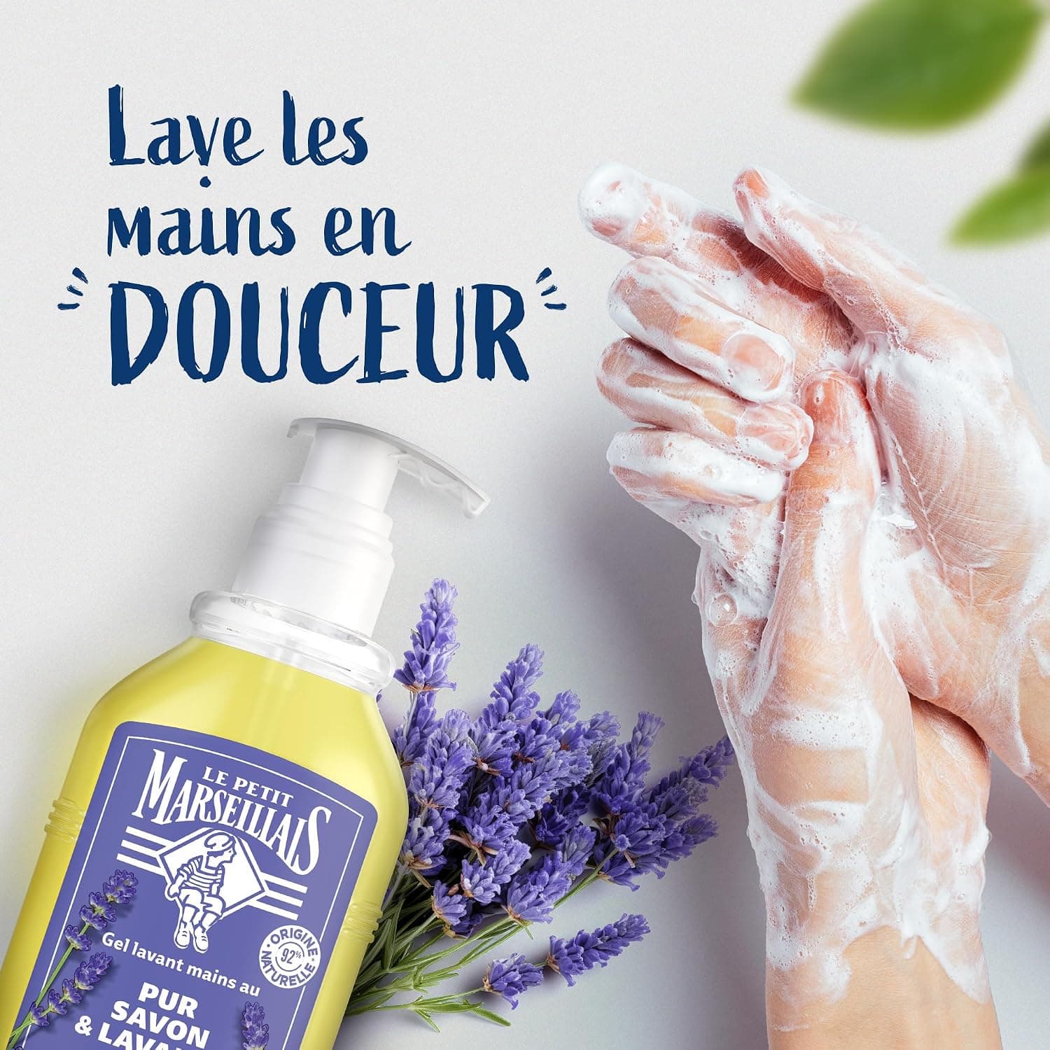 Le Petit Marseillais Gel Lavant Mains Pur Savon & Lavande 300 ml