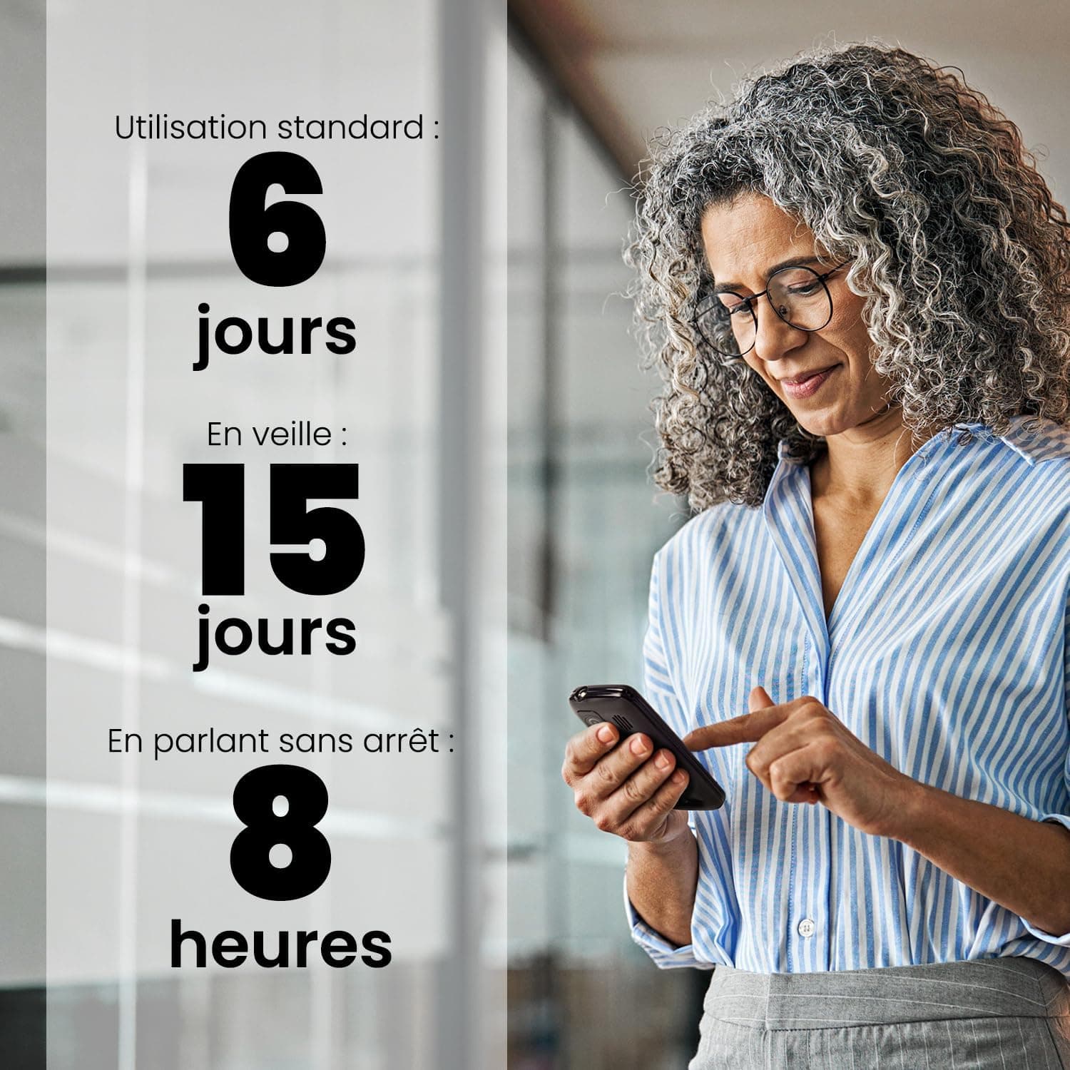 SPC Talk 2 - Téléphone Mobile Basique 4G, Son Fort, Format Poche | Écran 1,8" anti-rayures, batterie 1150mAh, sonnerie 106dB, lampe, radio FM, 9 mémoires rapides, simple