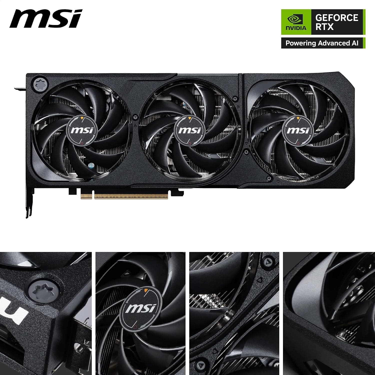 MSI NVIDIA GeForce RTX 5070 Ti 16G Shadow 3X OC Carte Graphique
