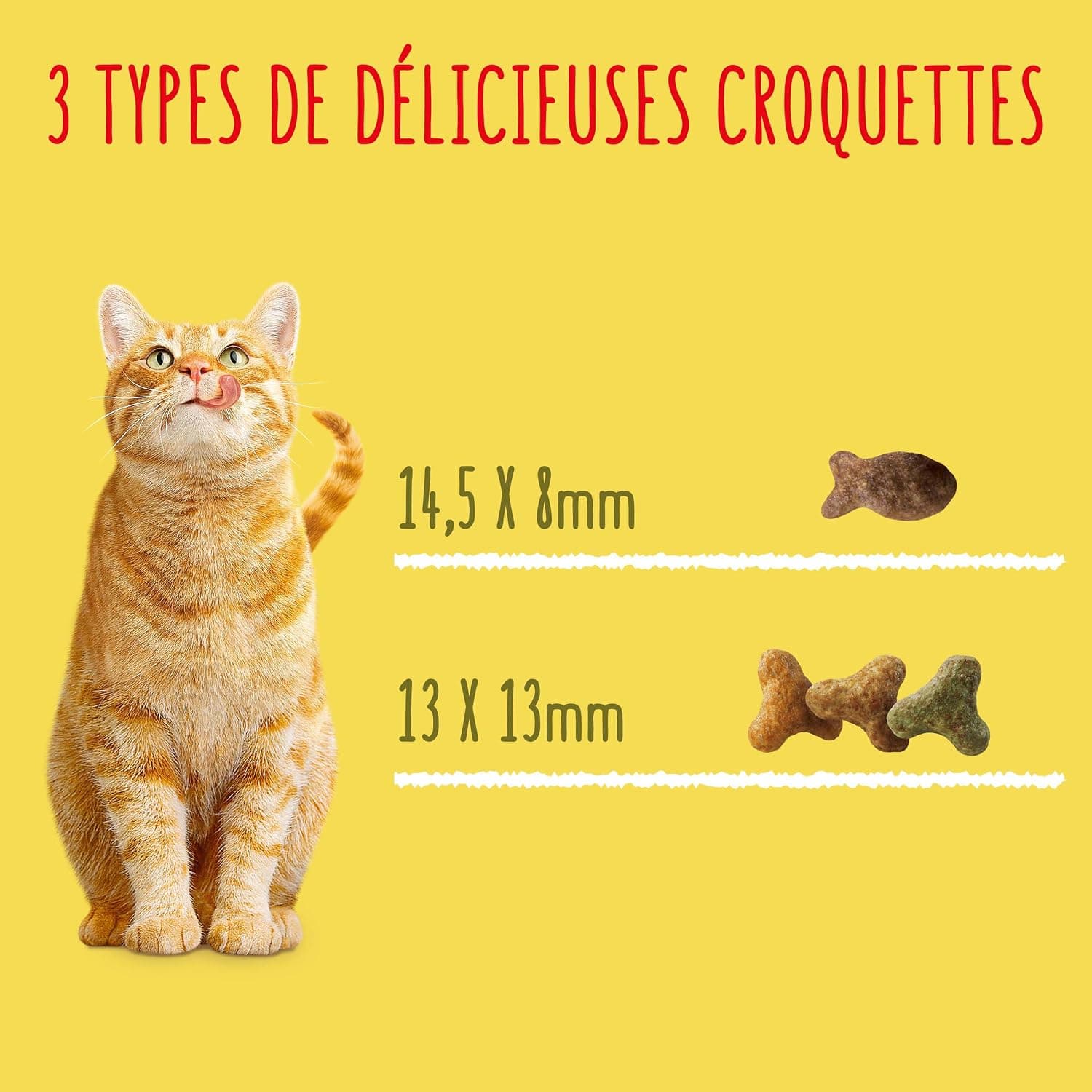 FRISKIES Au Saumon et aux Légumes - 1,5 KG - Croquettes pour Chat Adulte (Lot de 2)