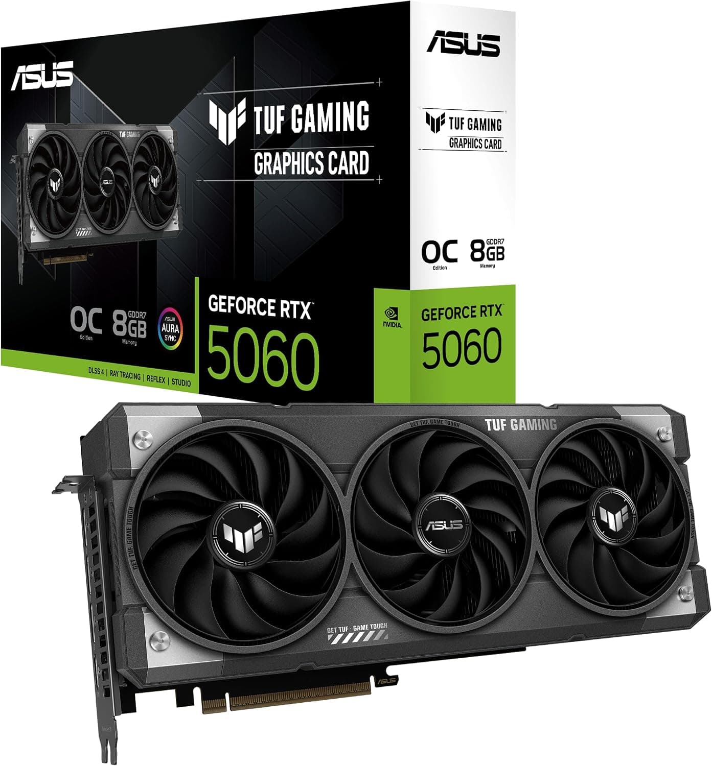 ASUS TUF Gaming GeForce RTX 5060 8GB GDDR7 OC Edition Carte Graphique
