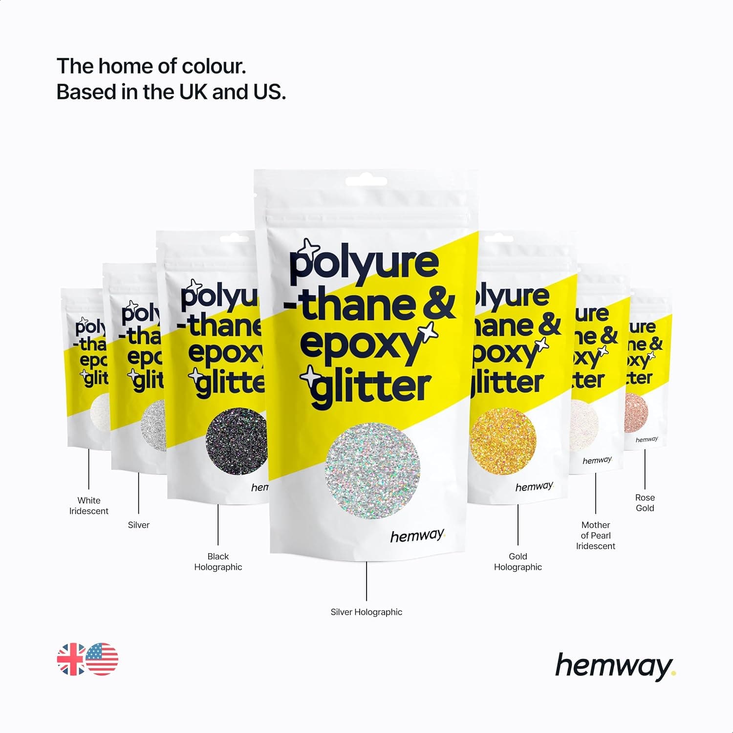 Hemway | Polyuréthane et résine époxy Glitter - FIN - 1/64" 0.015" 0.4mm - Rose Gold / 100 g