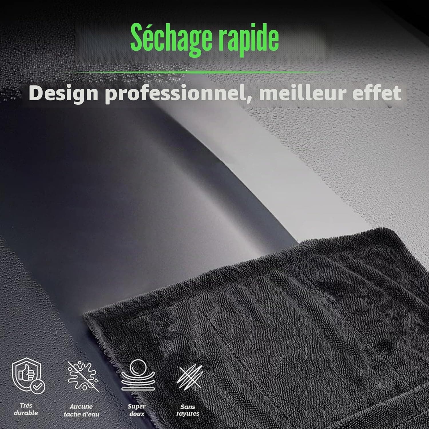 Total Clean Chiffon Micro Fibre XXL – Doux, Absorbant, Non Pelucheux