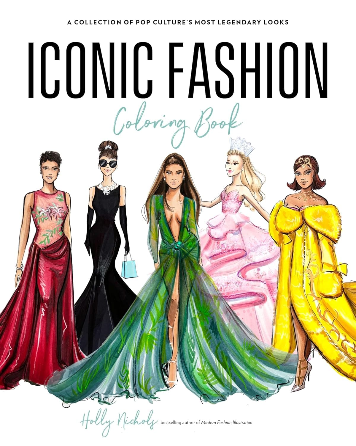 Iconic Fashion Coloring Book