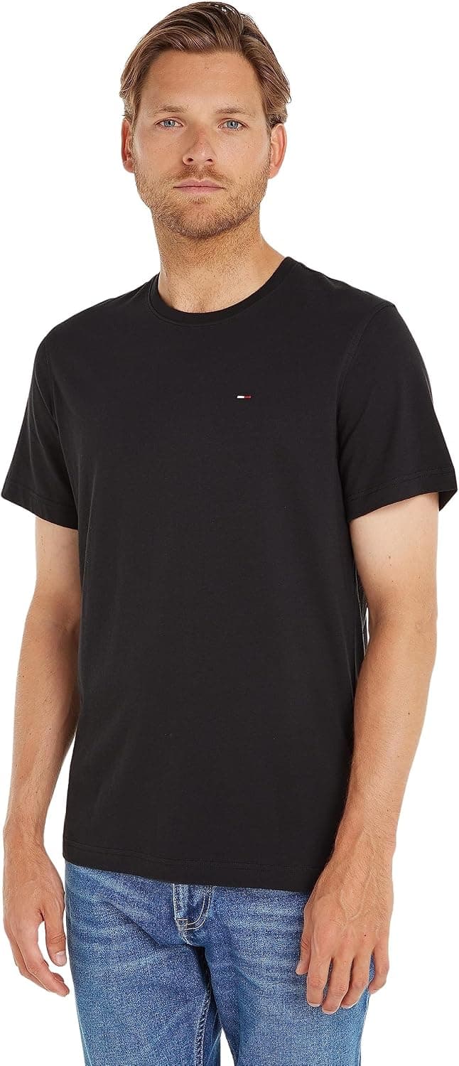 Tommy Jeans T-Shirt Manches Courtes Homme TJM Original Slim Fit