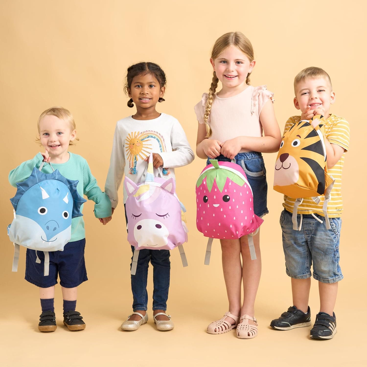 Juicy Bumbles Petit Sac A Dos Enfant Maternelle Fille - Sac A Dos Bebe Garcon - Sac à Dos Bébé Crèche 2 ans à 5 ans - Cartable Maternelle
