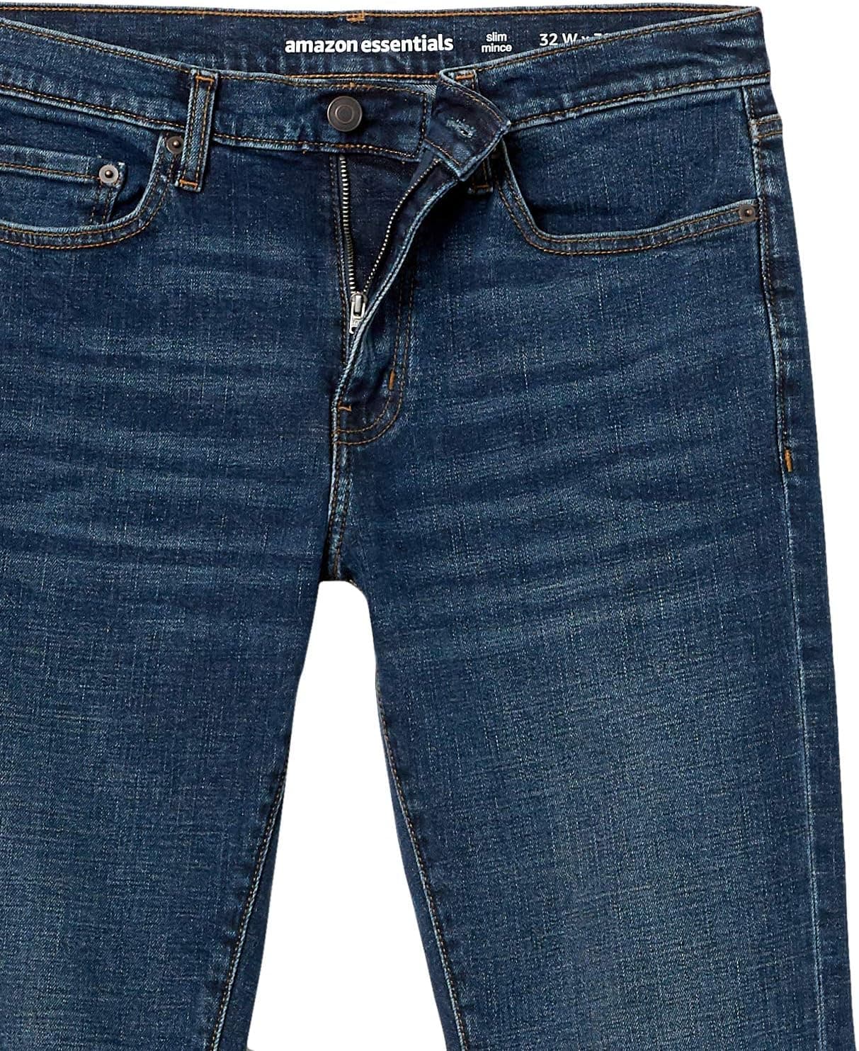Amazon Essentials Homme Jean Slim - Couleurs abandonnées