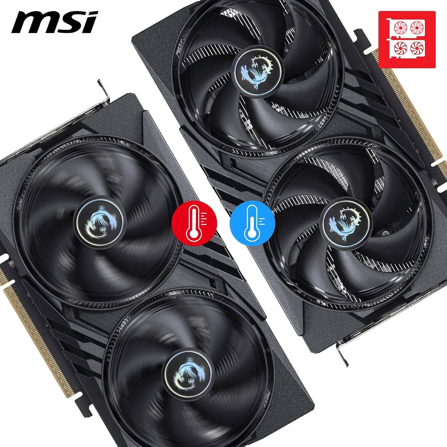 MSI NVIDIA GeForce RTX 5050 8G Gaming OC Carte Graphique