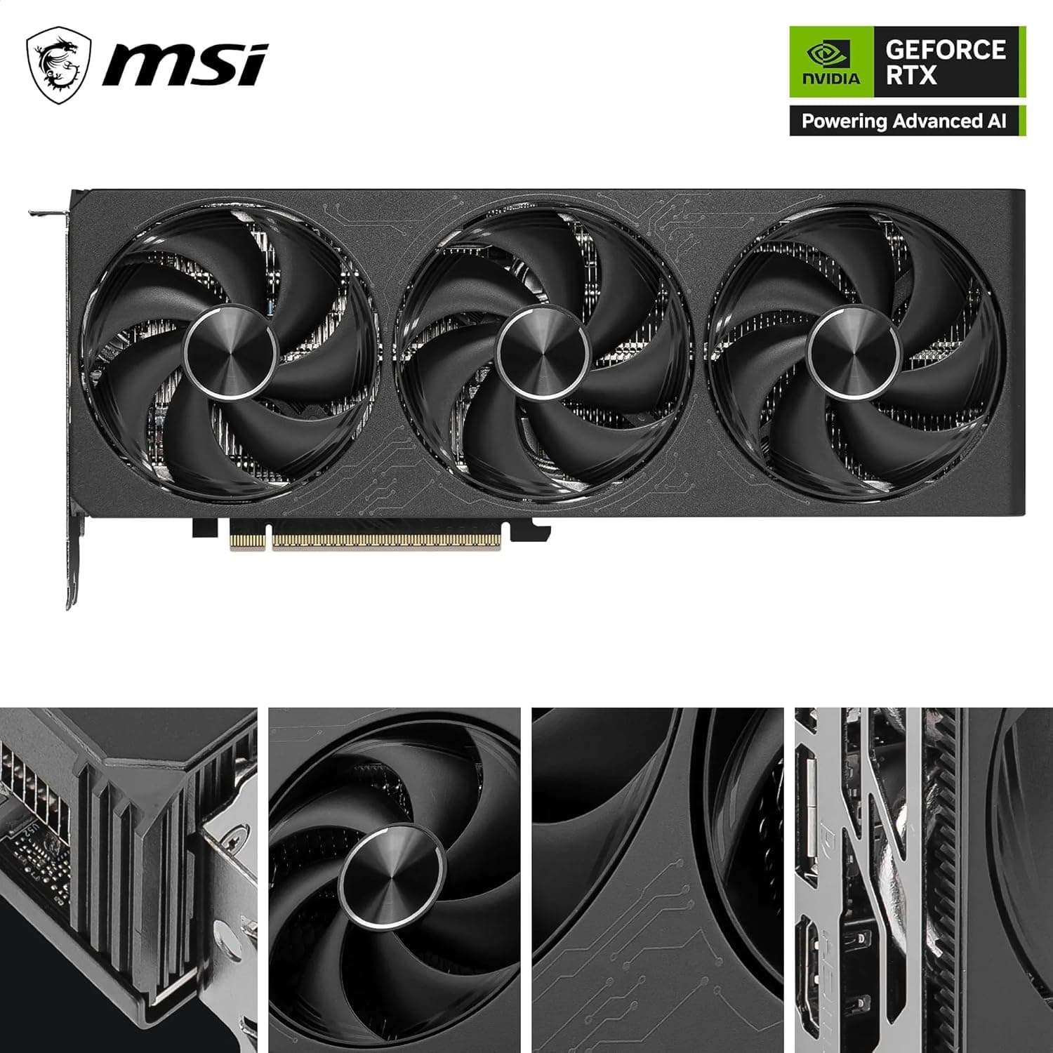 MSI NVIDIA GeForce RTX 5080 16G Inspire 3X OC Black Carte Graphique