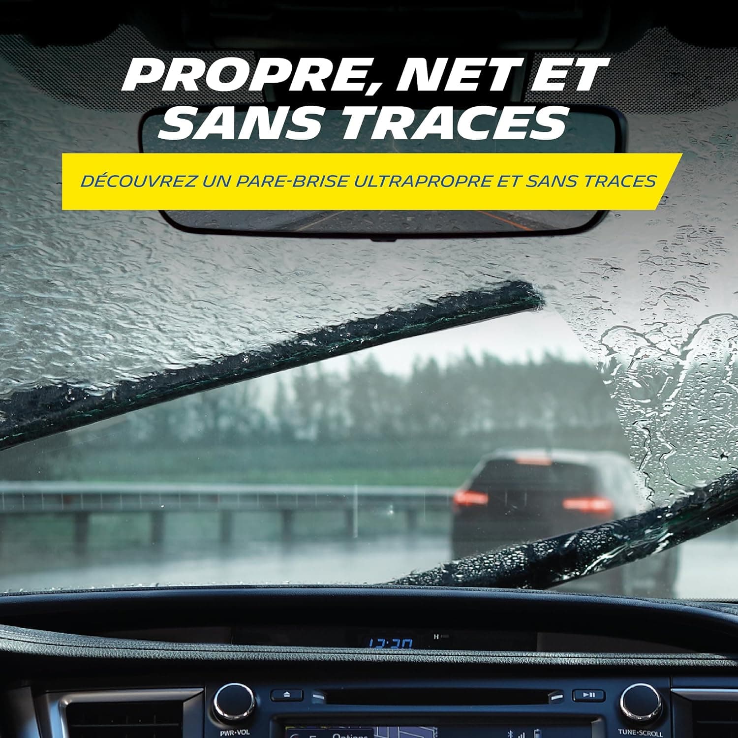 Michelin Stealth Ultra Balais d'essuie-glace - Kit de Balais - Longueur:500/500MM | Kit d'essuie-glaces Avant BMW 3 E30,Z3 E36 | Dacia Duster,Logan| Renault:Clio I,Duster | Volvo:740,940