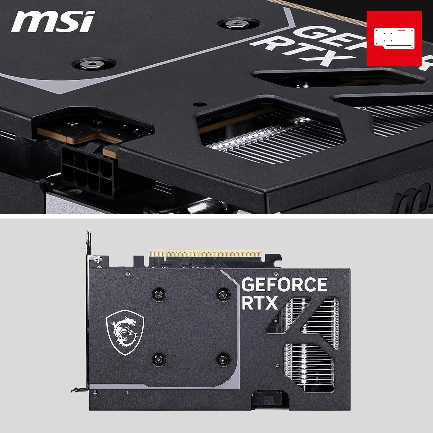 MSI NVIDIA GeForce RTX 5060 8G Ventus 2X OC Carte Graphique