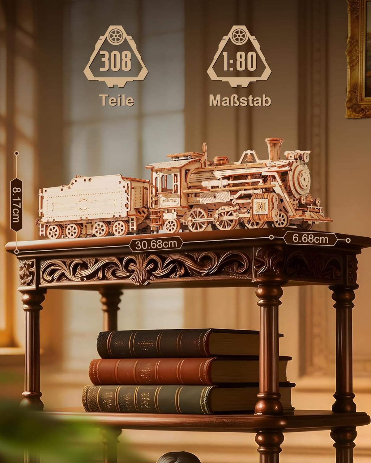 Robotime Former des Kits de modèle de Puzzle 3D Artisanat de Construction mécanique d'auto-Assemblage pour Les Enfants, Les Adolescents et Les Adultes
