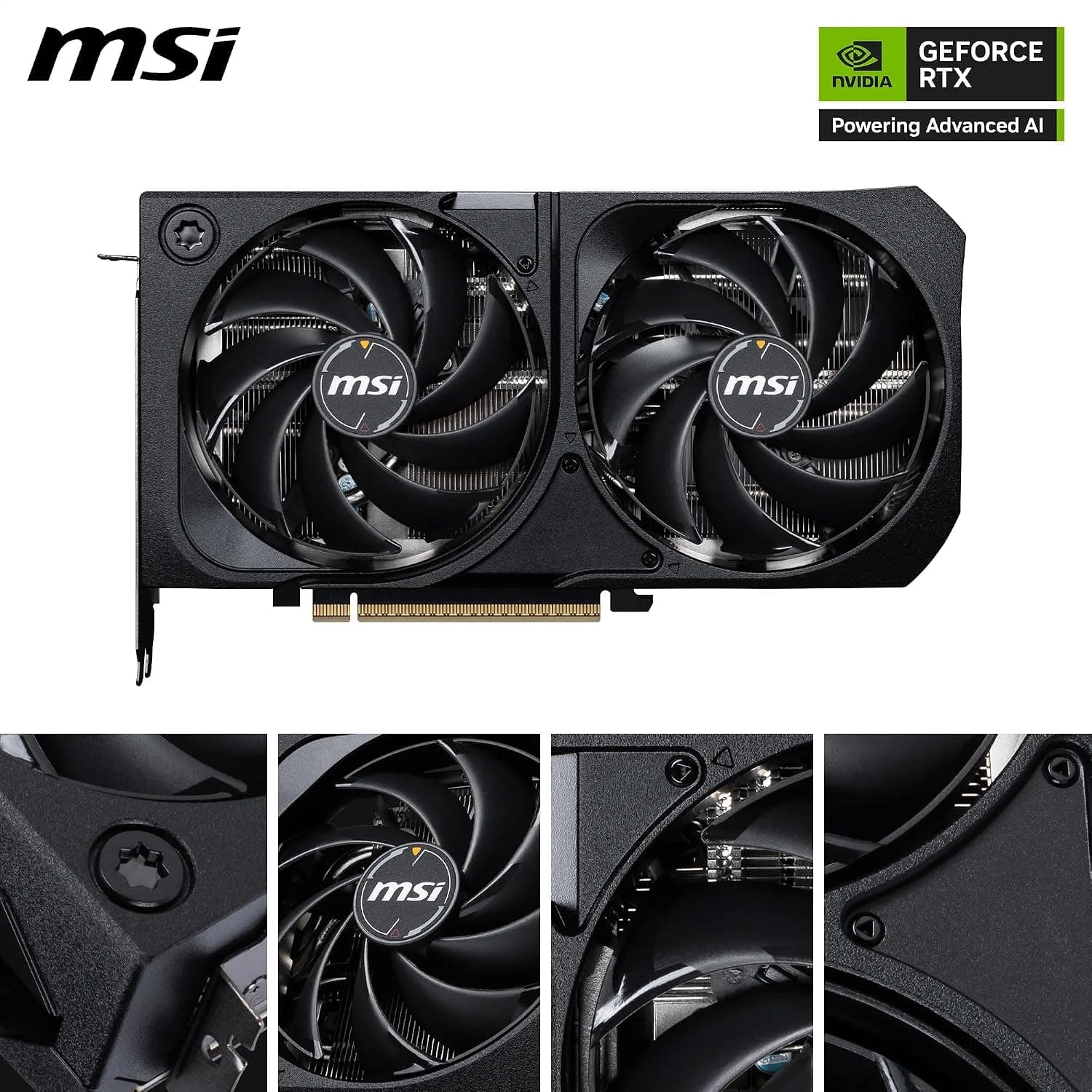 MSI NVIDIA GeForce RTX 5070 12G Shadow 2X OC Carte Graphique