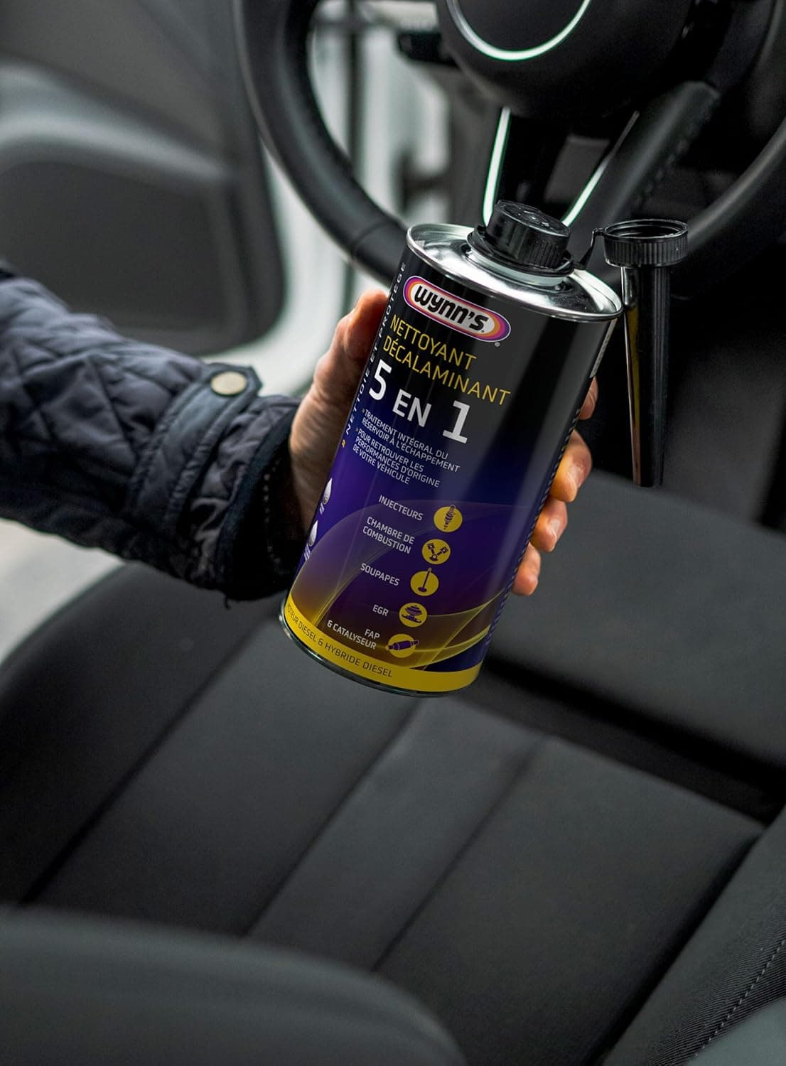 Wynn's Nettoyant Décalaminant Diesel - Additif Diesel - 1L
