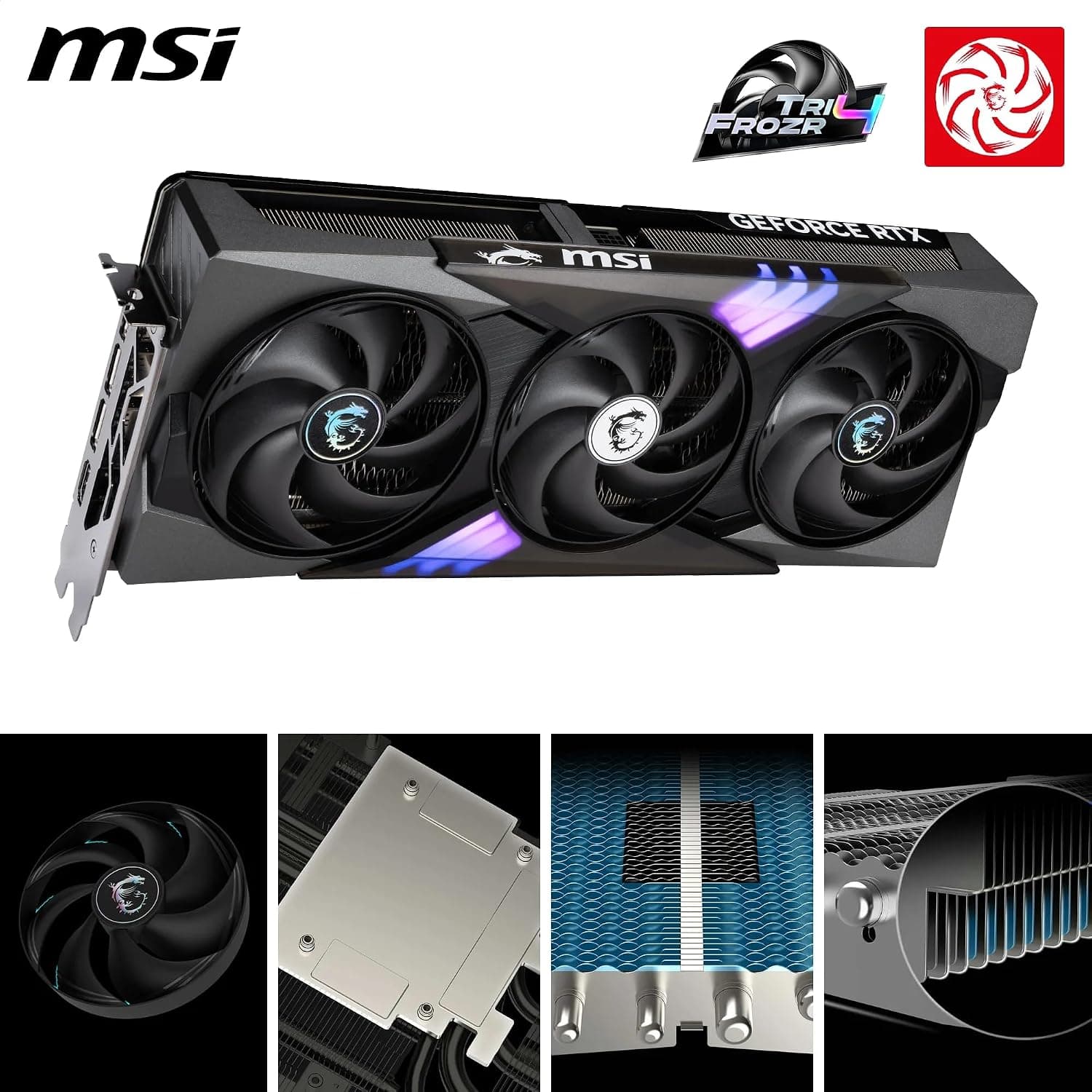 MSI NVIDIA GeForce RTX 5070 12G Gaming Trio OC Carte Graphique