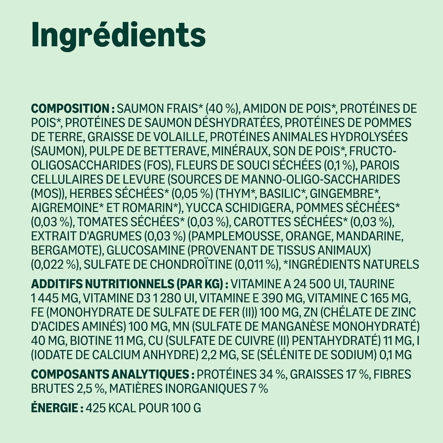 by Amazon Aliment pour Chat Adultes sans céréale, élaboré avec du Saumon Frais - 3kg (Anciennement Une Marque Lifelong, même Produit)