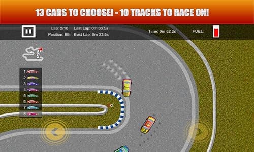 V8 Racing Game