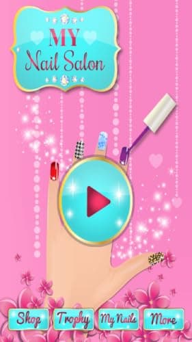 Nail Salon Makeover Cute