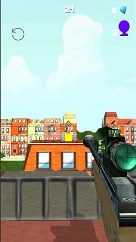 Jeux de tireur d'élite : tir .Jeux