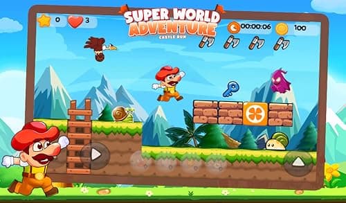Super World Adventure - Castle Run