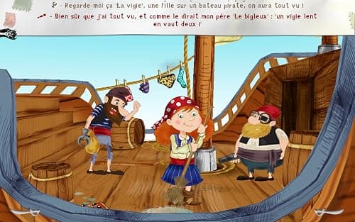 Alizée, fille pirate