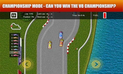 V8 Racing Game