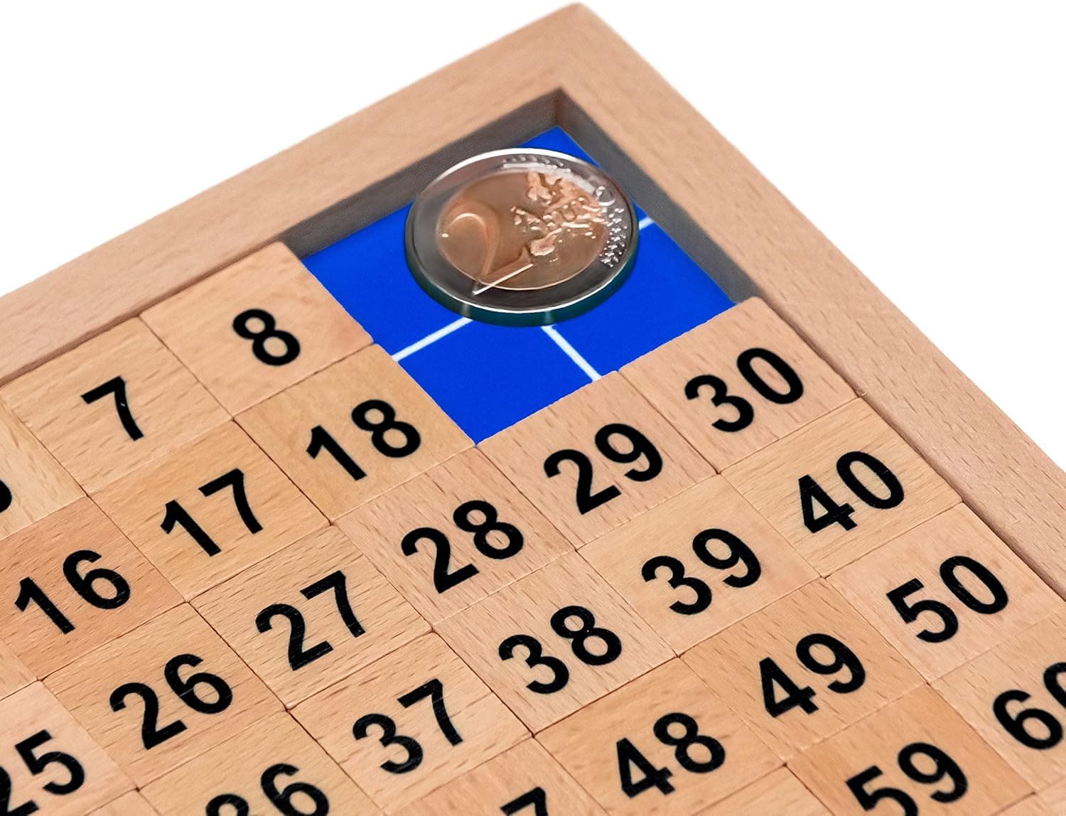 Natureich Montessori Mathématique 1-100 Nombres Tableau Puzzle Garçon et Fille, Enfants à Partir 3 Ans, Planche Empilage Éducatif, Jouets en Bois Apprends à Compter, Maths, Motrices, Chiffres
