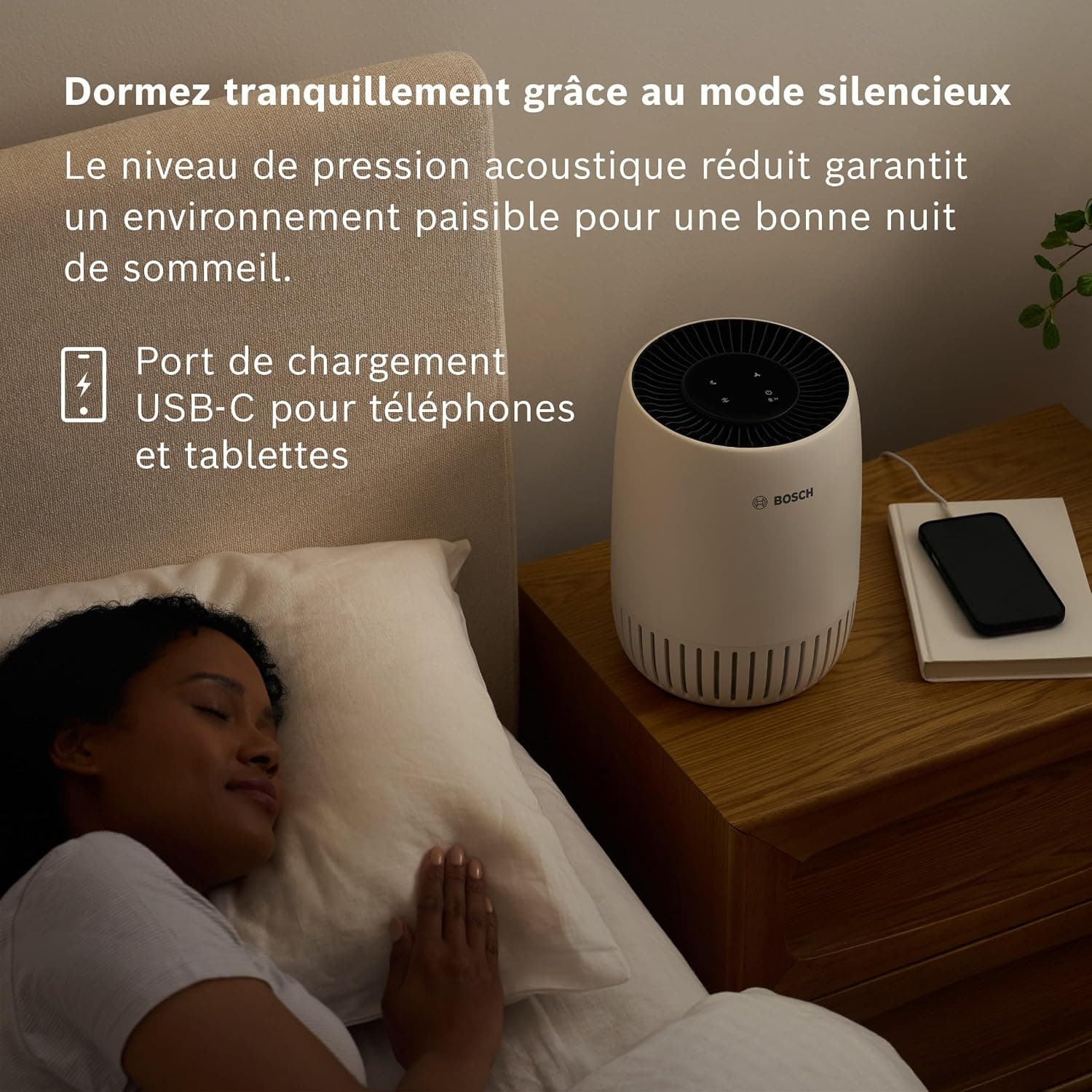 Bosch Air 500, Purificateur d'air, Pour pièces jusqu'à 23 m2