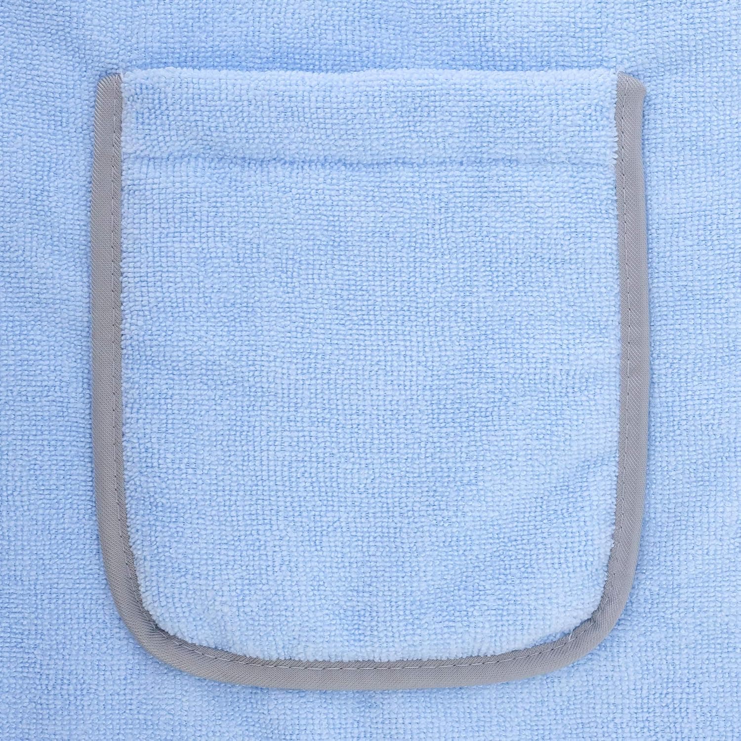 Polyte - Paréo de bain pour femme et serviette de cheveux - microfibres/sèche rapidement - bleu clair - taille unique