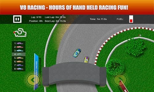 V8 Racing Game
