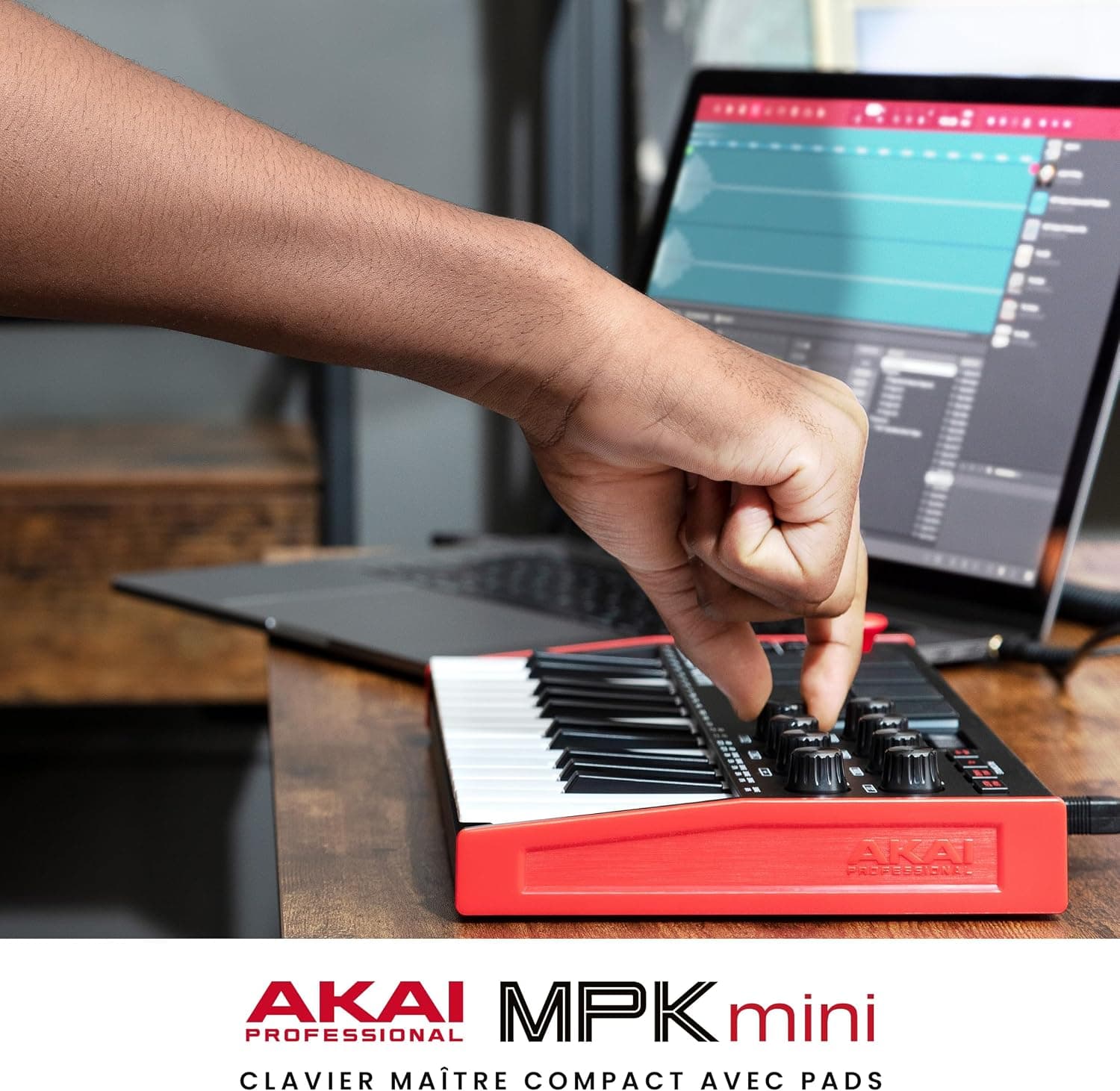 Akai Professional MPK Mini MK3 Clavier MIDI USB 25 Touches