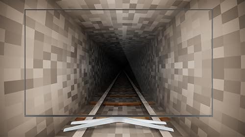 3D Block Craft Endless Train Screensaver & Video Game Live Wallpaper For TV & Tablets