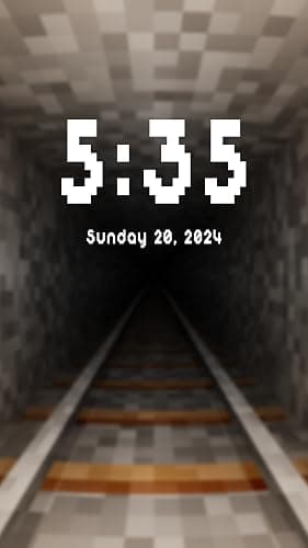 3D Block Craft Endless Train Screensaver & Video Game Live Wallpaper For TV & Tablets