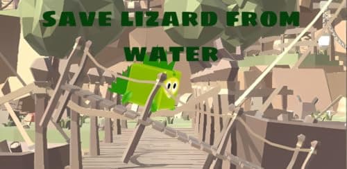 Save Lizard From Water