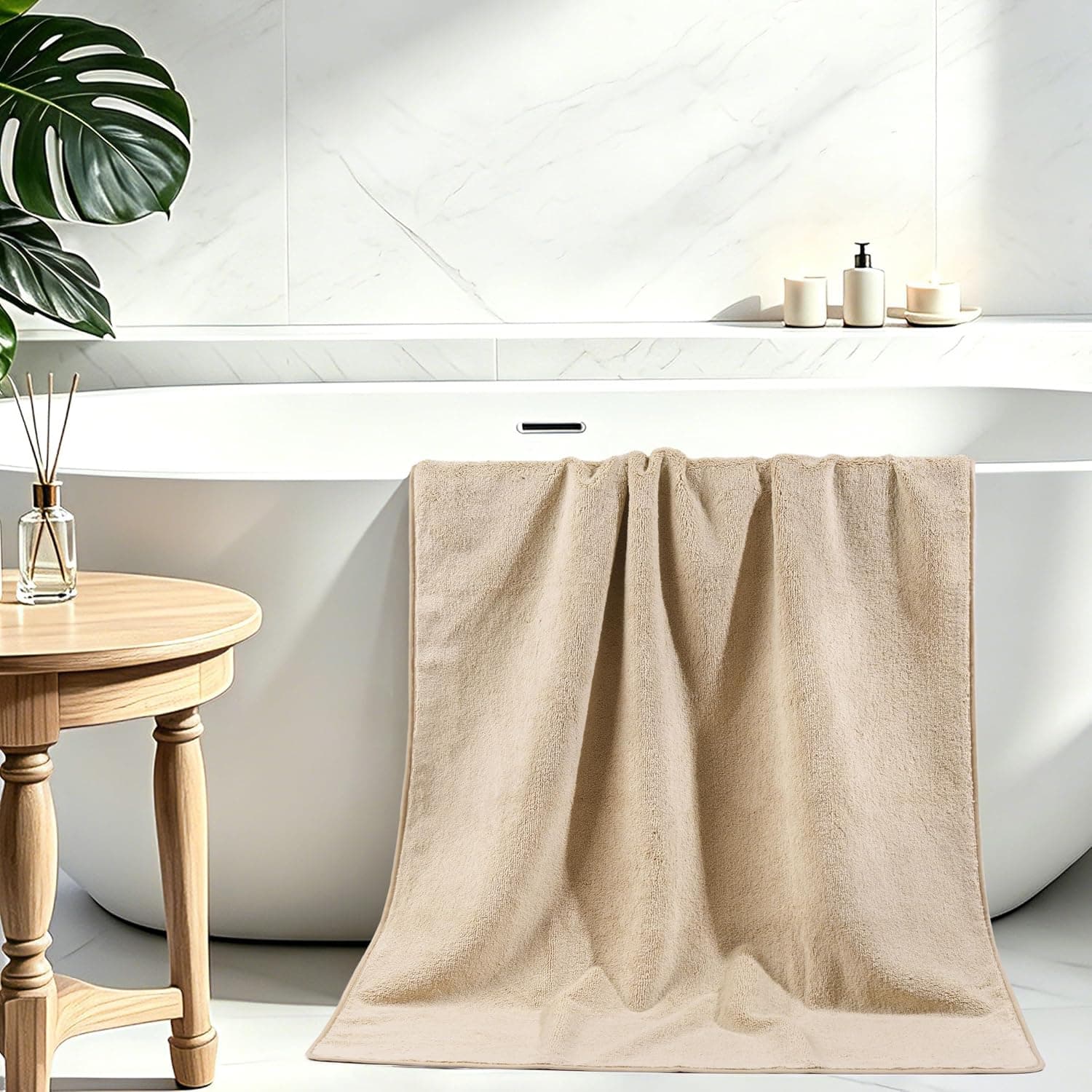 Polyte Serviette de Bain Microfibre Rapide 330 GSM 76,2x144,8 cm, 4 pcs
