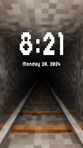 3D Block Craft Endless Train Screensaver & Video Game Live Wallpaper For TV & Tablets