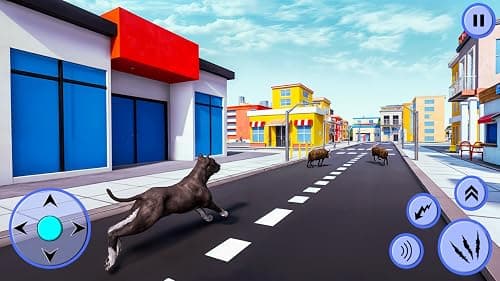 Pet Dog Simulator Games, Dog Attack Simulator, Dog Animal Games, Virtual Dog Games 3D