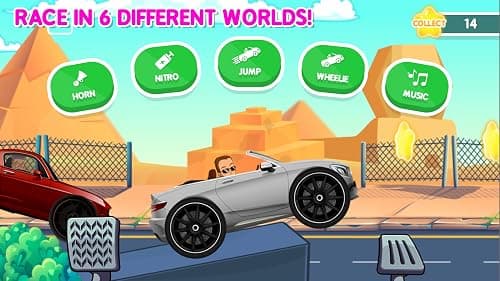Car Race Game for Toddlers and Kids