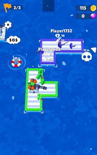 War of Rafts: 3D - Luxe